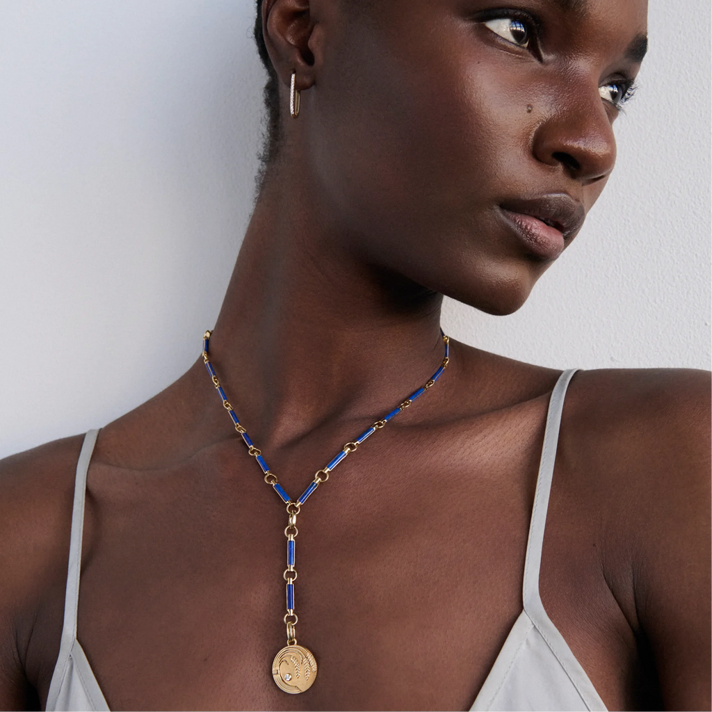 Element | Element Extension Chain | Lapis, Yellow Gold view 2