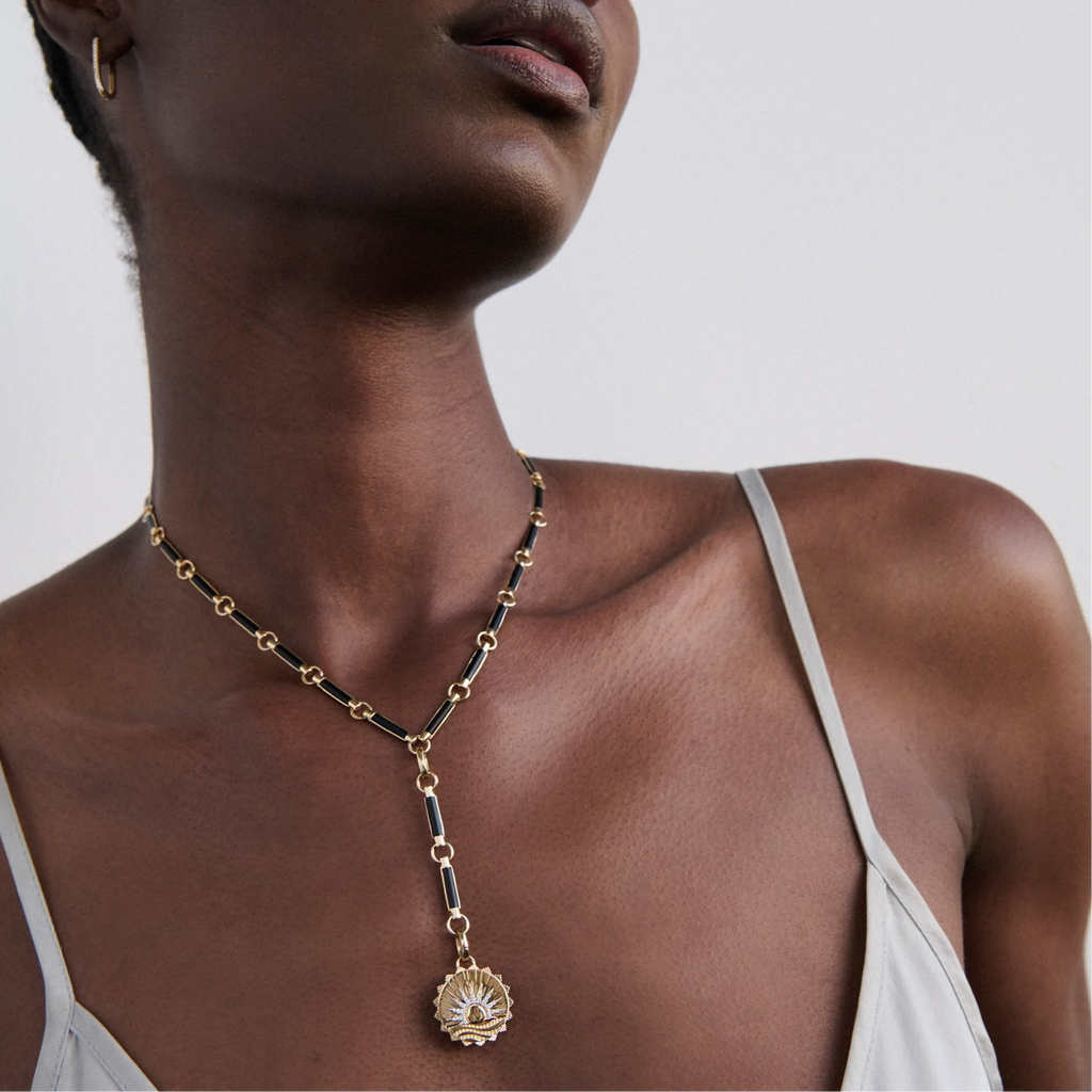 Element | Element Extension Chain | Onyx, Yellow Gold view 2