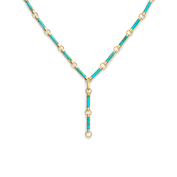 Element | Element Extension Chain | Turquoise, Yellow Gold