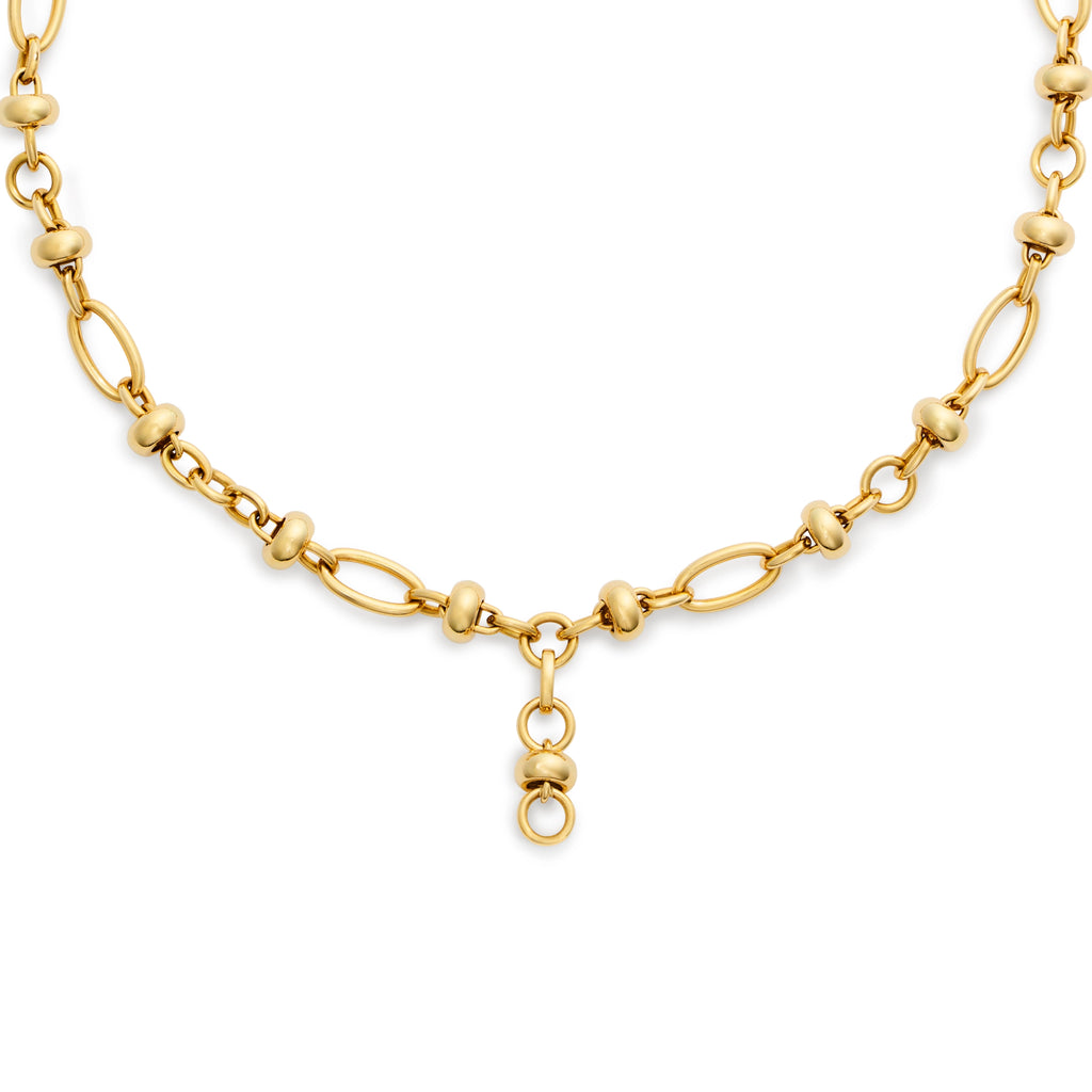 Orbit | Orbit Extension Chain | Yellow Gold view 1