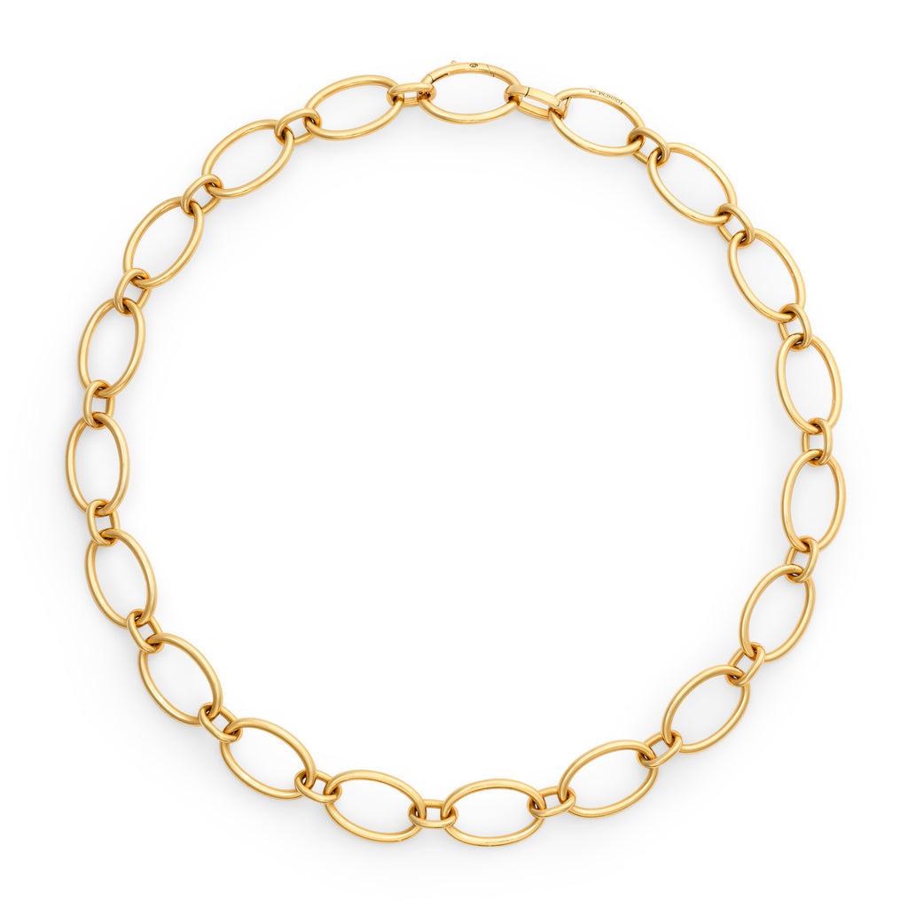 18K Yellow Gold Oval | Oval Link Chain | 18K Yellow Gold – FoundRae view 3
