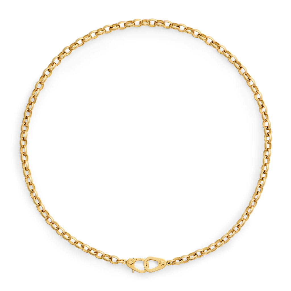 Belcher | Heavy Belcher Chain with Sister Hooks | Yellow Gold view 2