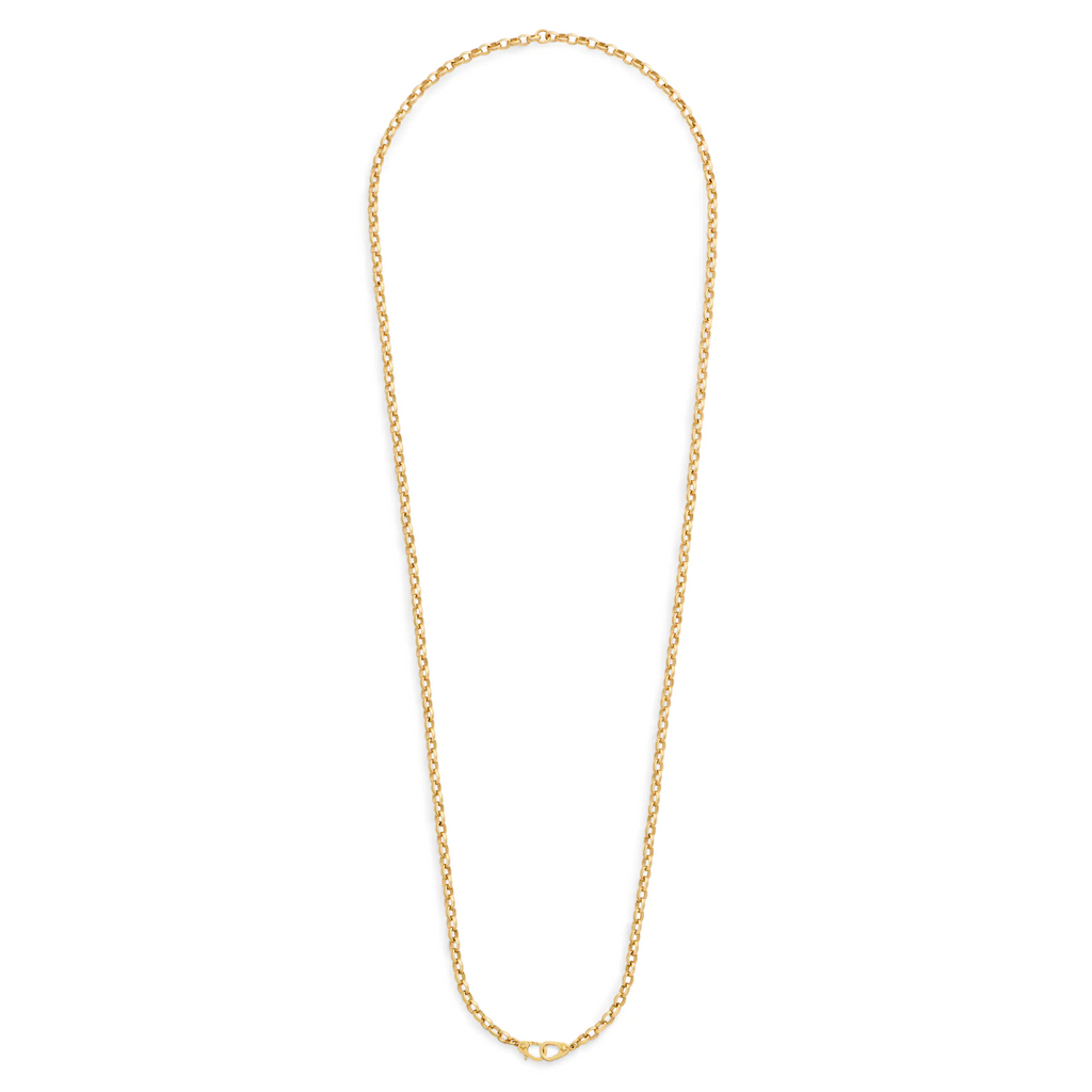18K Yellow Gold Belcher | Heavy Belcher Chain with Sister Hooks | Yellow Gold – FoundRae view 4