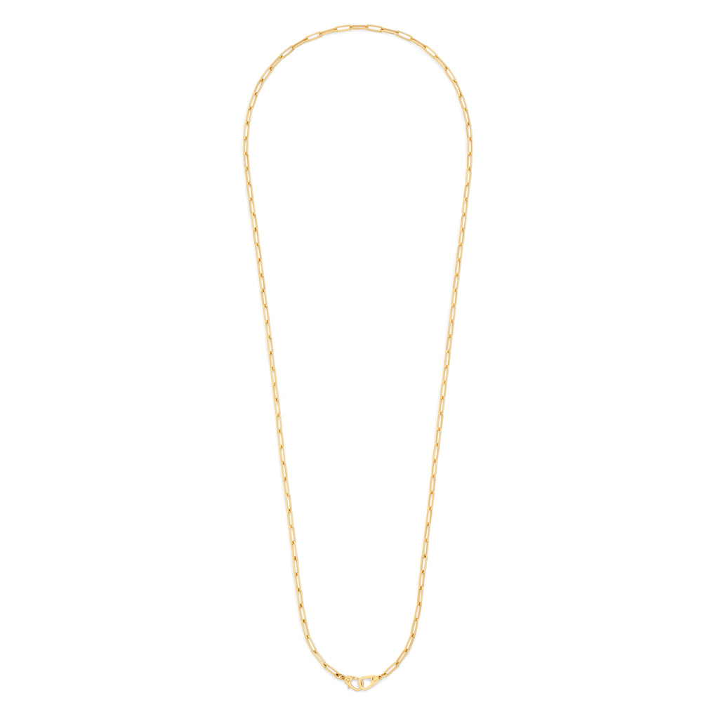 Clip | Medium Clip Chain with Sister Hooks | Yellow Gold view 2