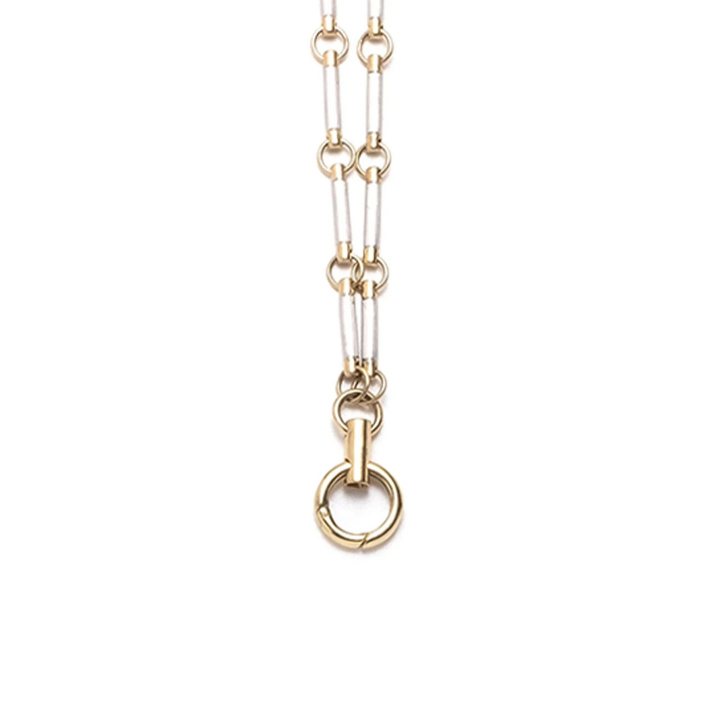 Gold Element Hanging Clockweight Chain view 1