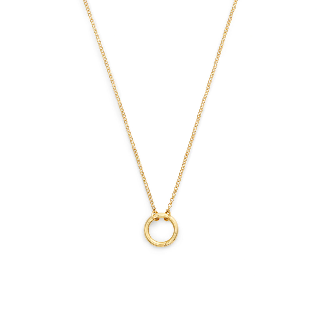 18K Yellow Gold Belcher | Small Belcher Open Chain with Medium Annex Link | Yellow Gold – FoundRae view 1
