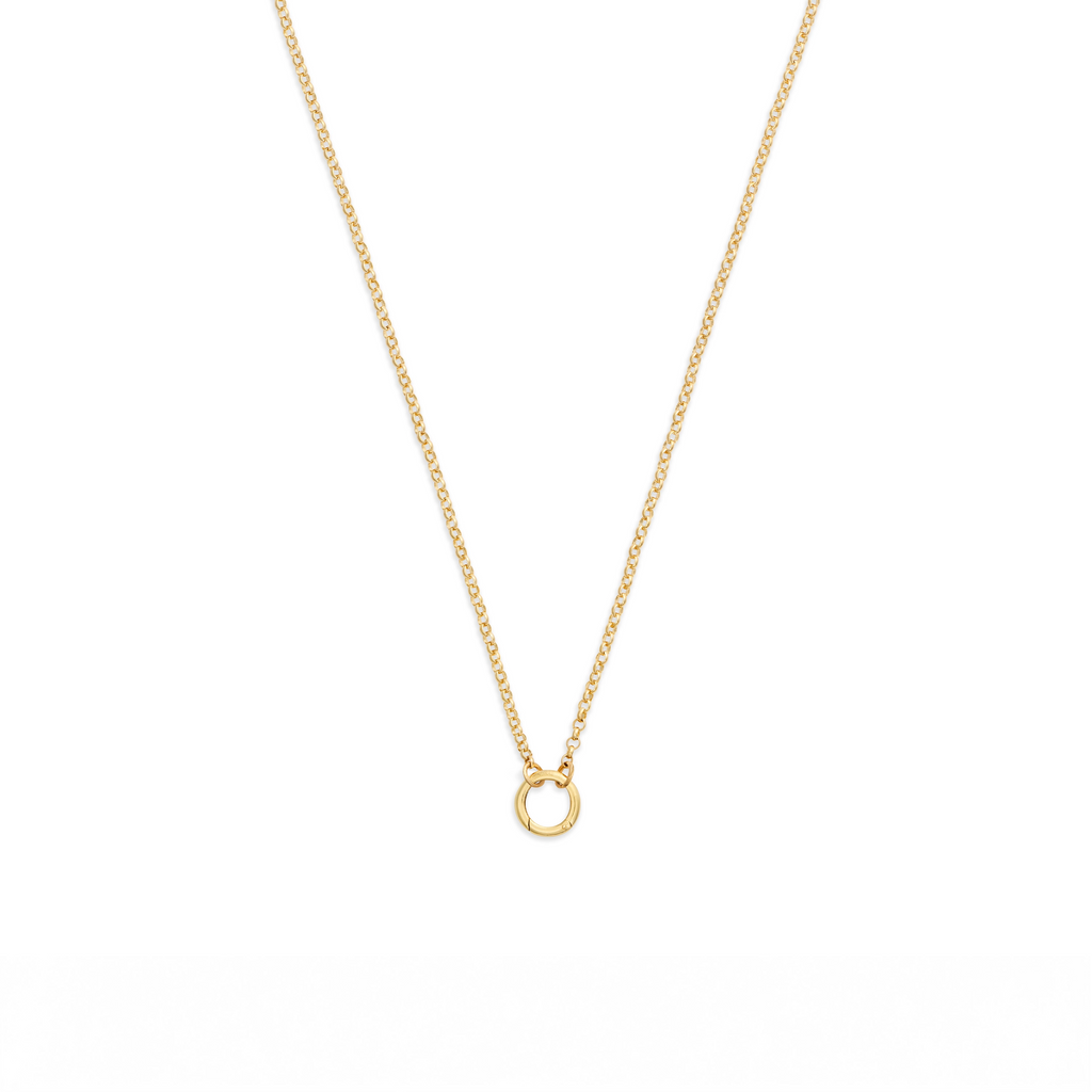 Belcher | Small Belcher Open Chain with Small Annex Link | 18K Yellow Gold view 1