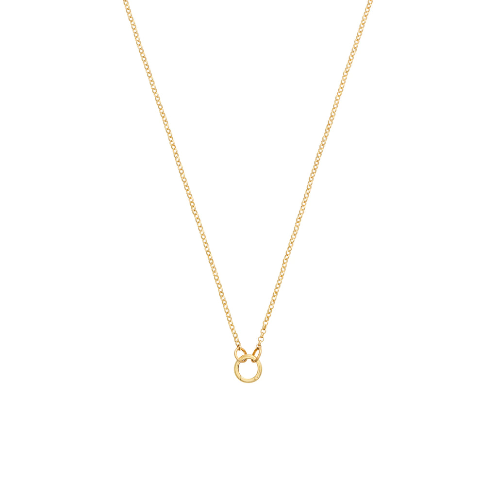 Belcher | Small Belcher Open Chain with Small Annex Link | 18K Yellow Gold view 1