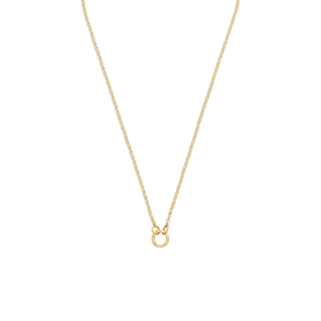 Belcher | Small Belcher Open Chain with Small Annex Link | 18K Yellow Gold view 1