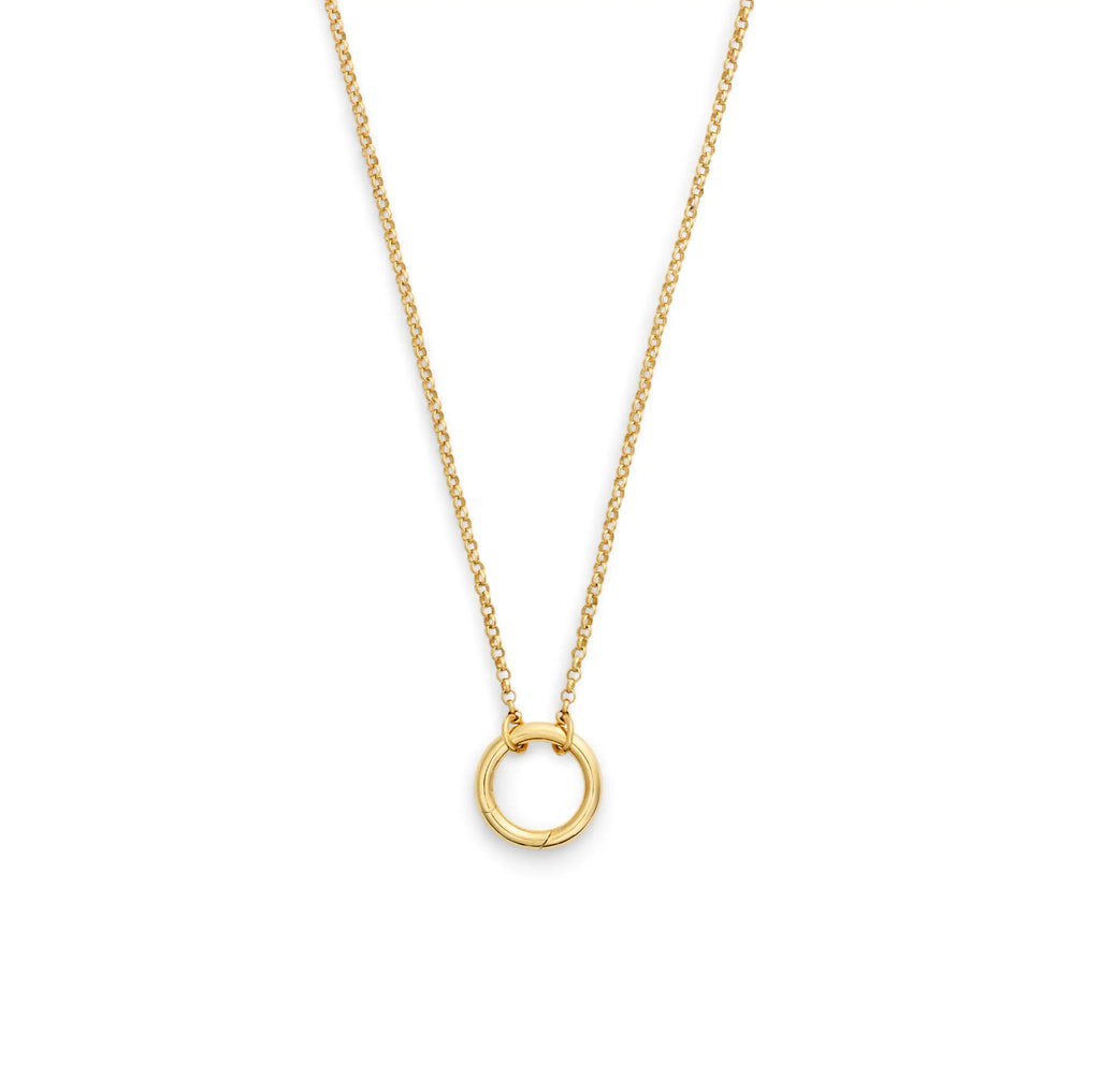 Belcher | Small Belcher Open Chain with Small Annex Link | Yellow Gold view 1