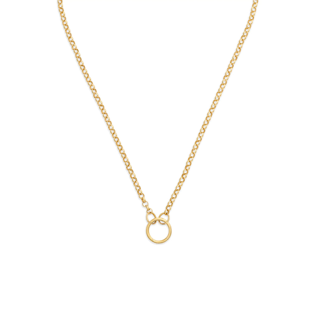 Belcher | Medium Belcher Open Chain with Medium Annex Link | 18K Yellow Gold view 1