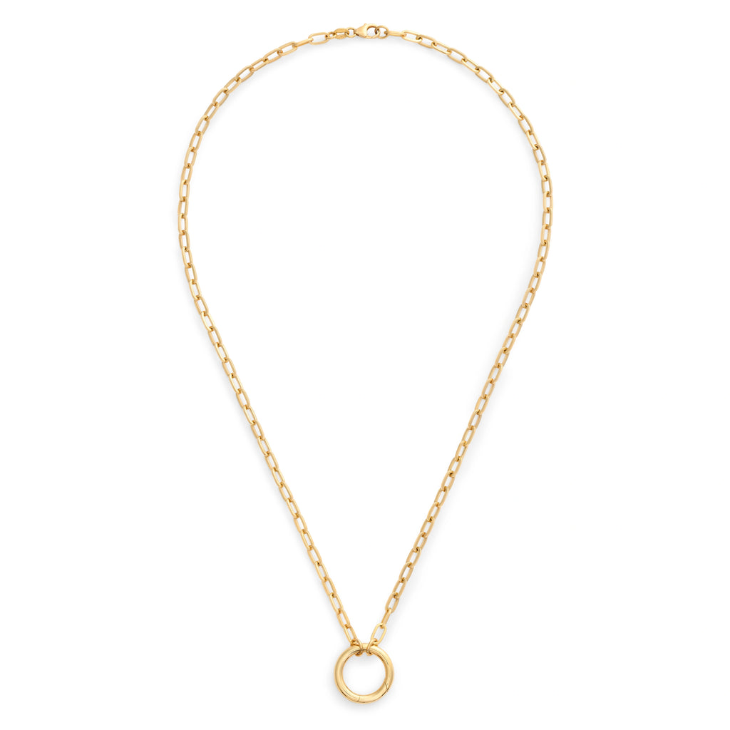 18K Yellow Gold Belcher | Heavy Belcher Open Chain with Medium Annex Link | Yellow Gold – FoundRae view 4