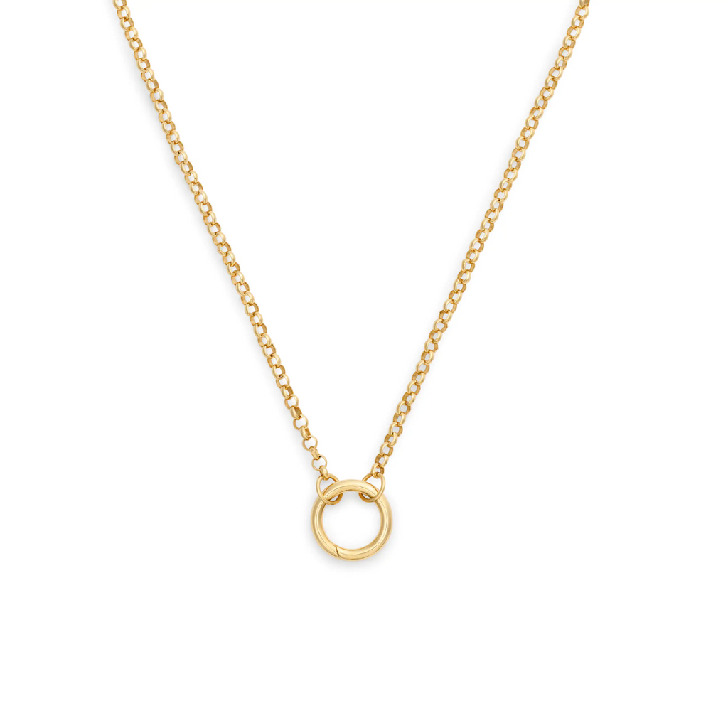 Belcher | Heavy Belcher Open Chain with Medium Annex Link | 18K Yellow Gold view 1