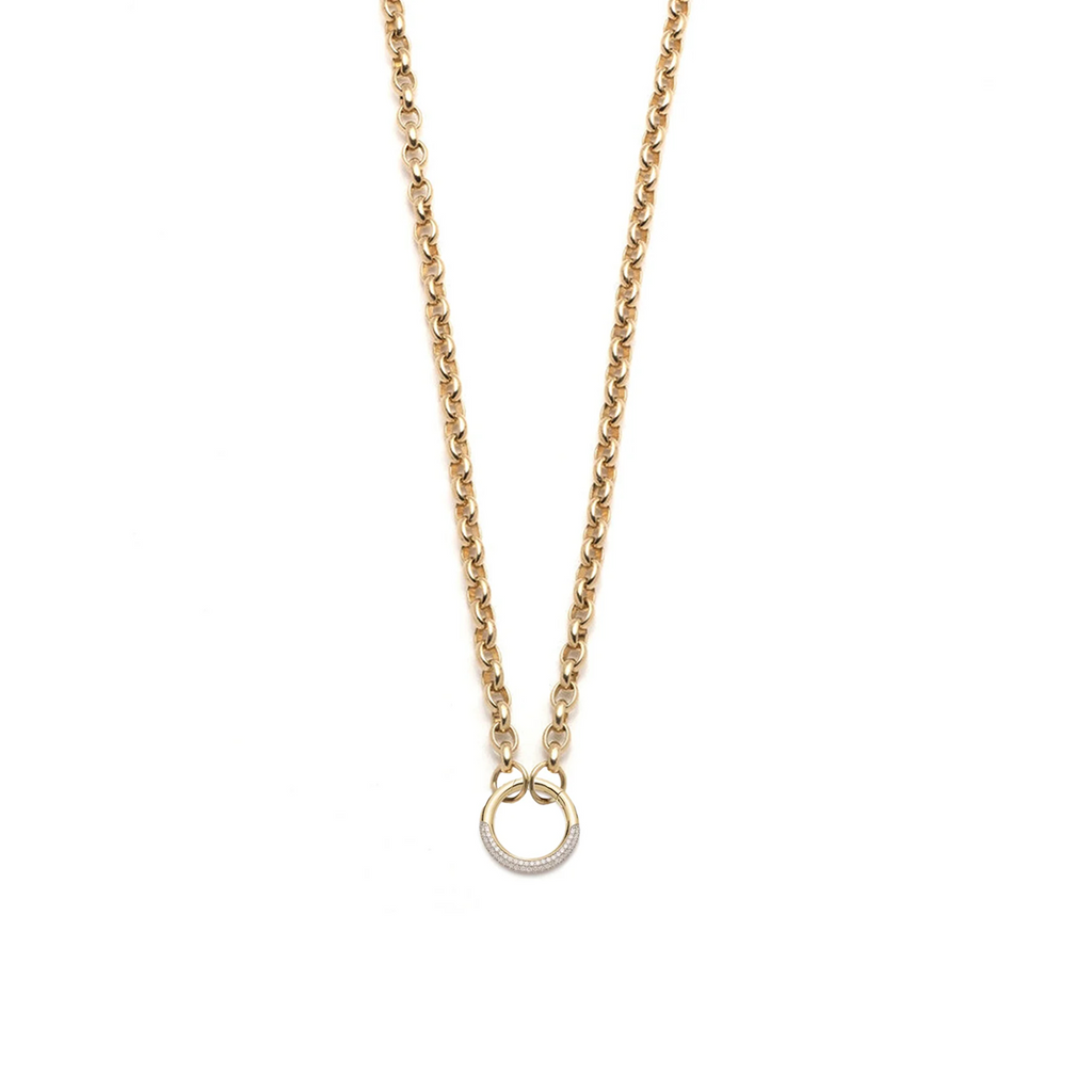 Heavy Belcher Open Chain : in Yellow Gold 22