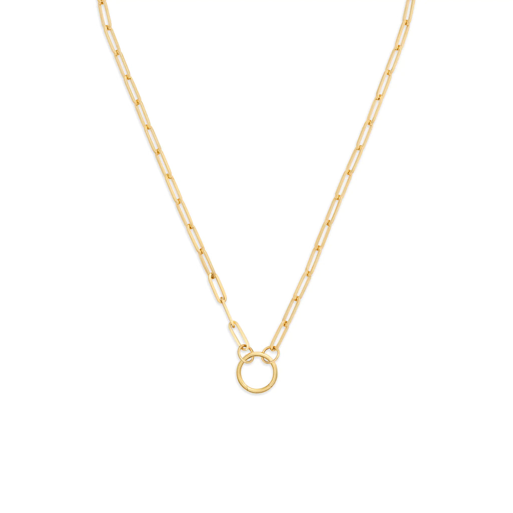 Clip | Medium Clip Open Chain with Medium Annex Link | 18K Yellow Gold view 1