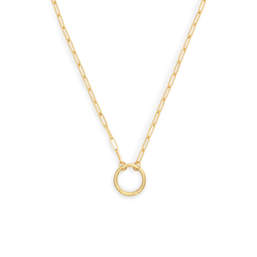 Clip | Medium Clip Open Chain with Medium Annex Link | 18K Yellow Gold view 1