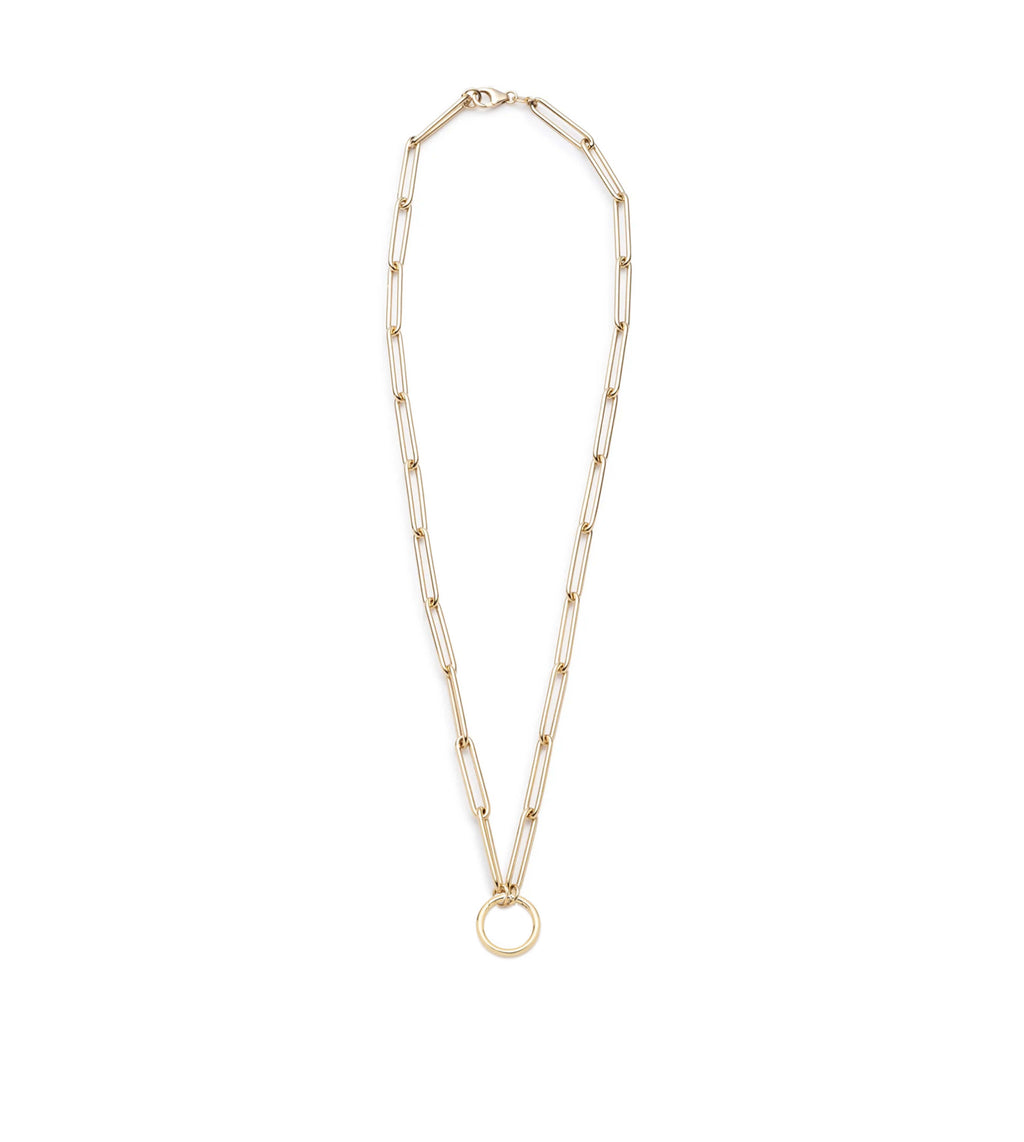 18K Yellow Gold Extended Clip Open Chain : in Yellow Gold – FoundRae