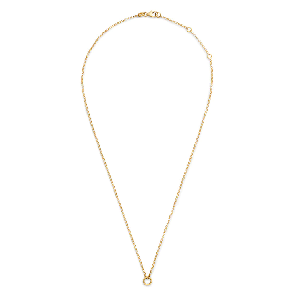 18K Yellow Gold Belcher | Fine Belcher Stationary Chain | 18K Yellow Gold – FoundRae view 3