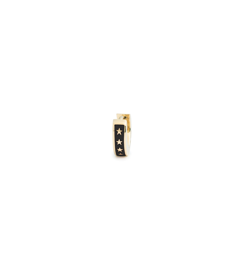 18K Yellow Gold Resilience : Tenet Huggie Earring – FoundRae