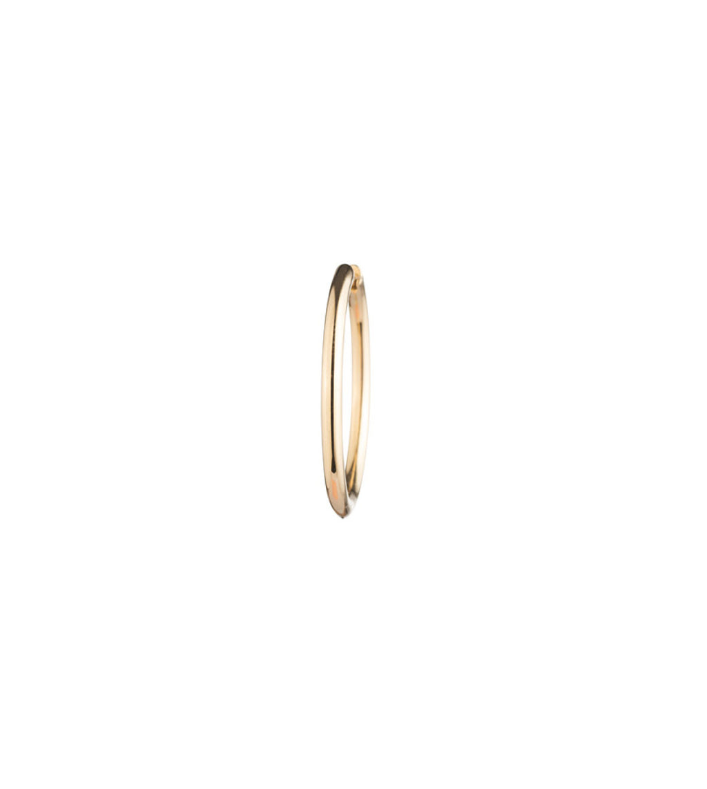 18K Yellow Gold Large Hoop Earring – FoundRae