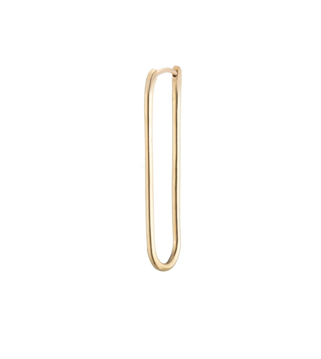 Medium Skinny Fob Earring view 1