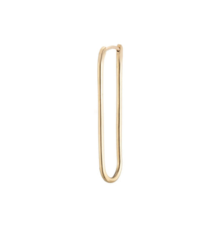 Medium Skinny Fob Earring