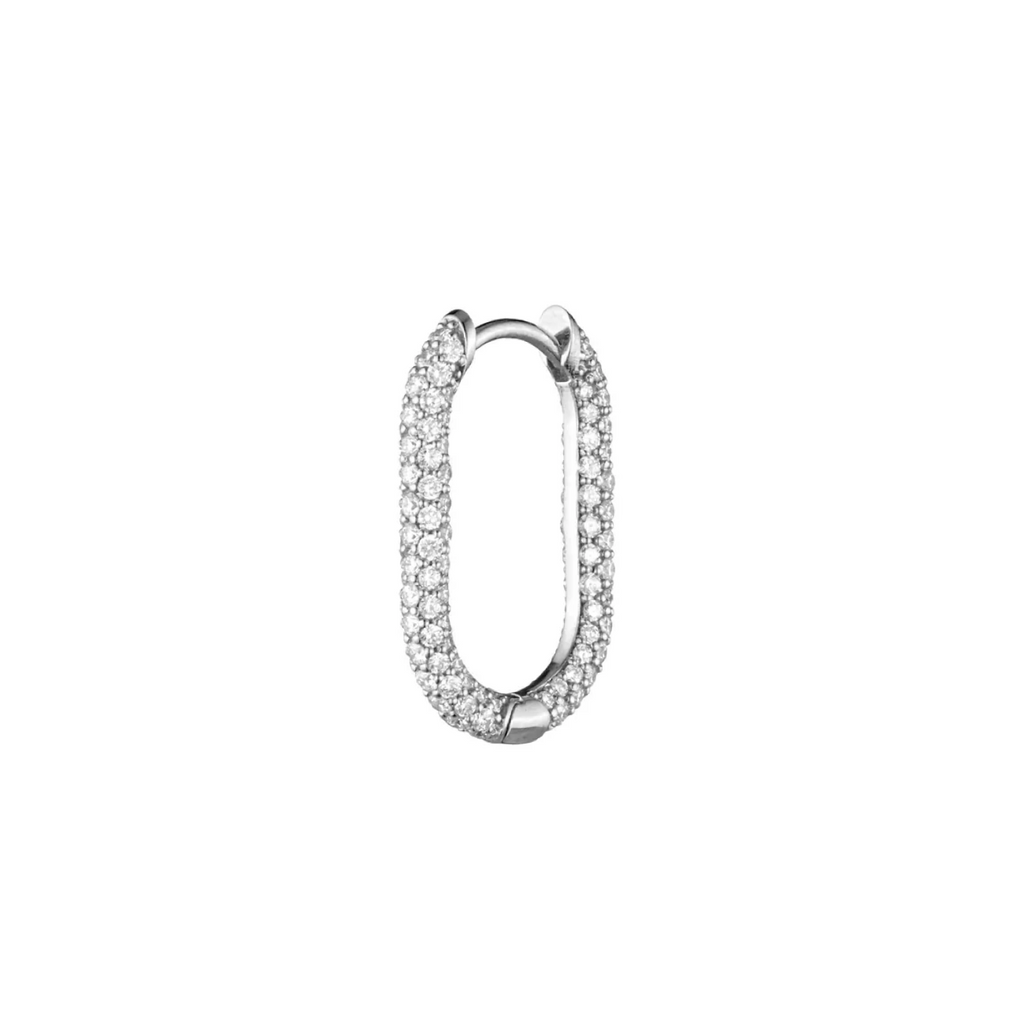 Small Pave Chubby : Ear Fob view 1