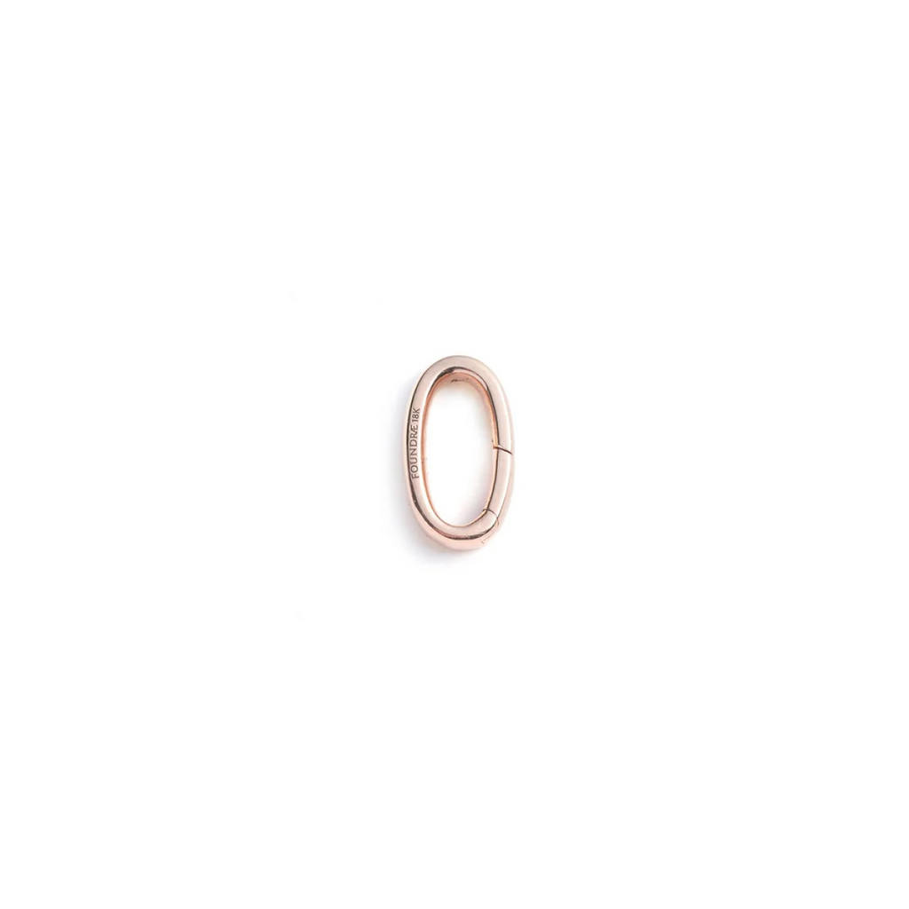 Medium Oval Annex Link Rose Gold view 1
