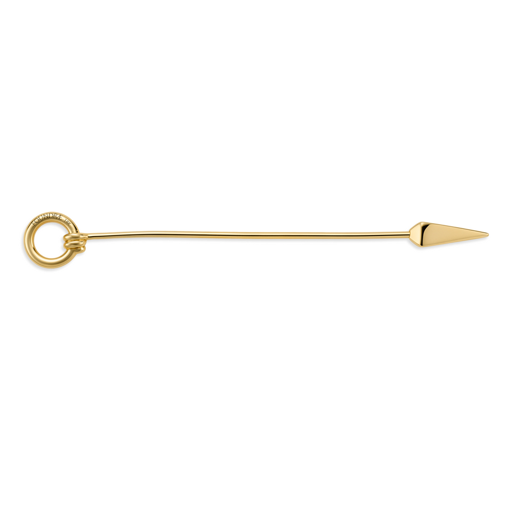 Stick Pin | Yellow Gold view 1