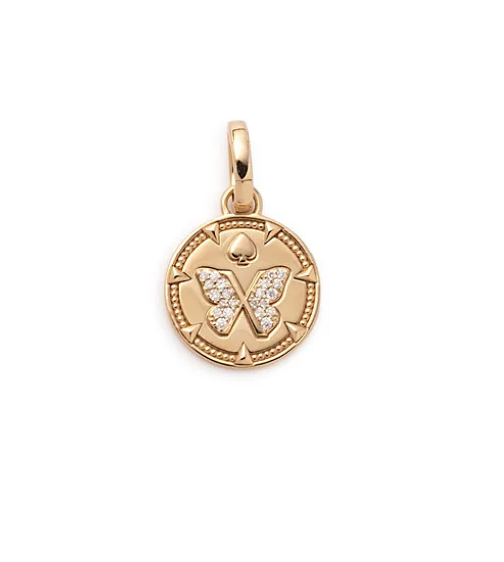 18K Yellow Gold Reverie : Baby Medallion with Oval Pushgate – FoundRae