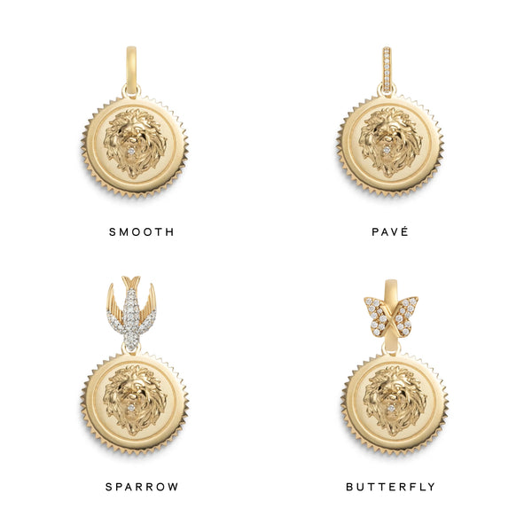Strength | Medium Medallion | Diamond, Gold