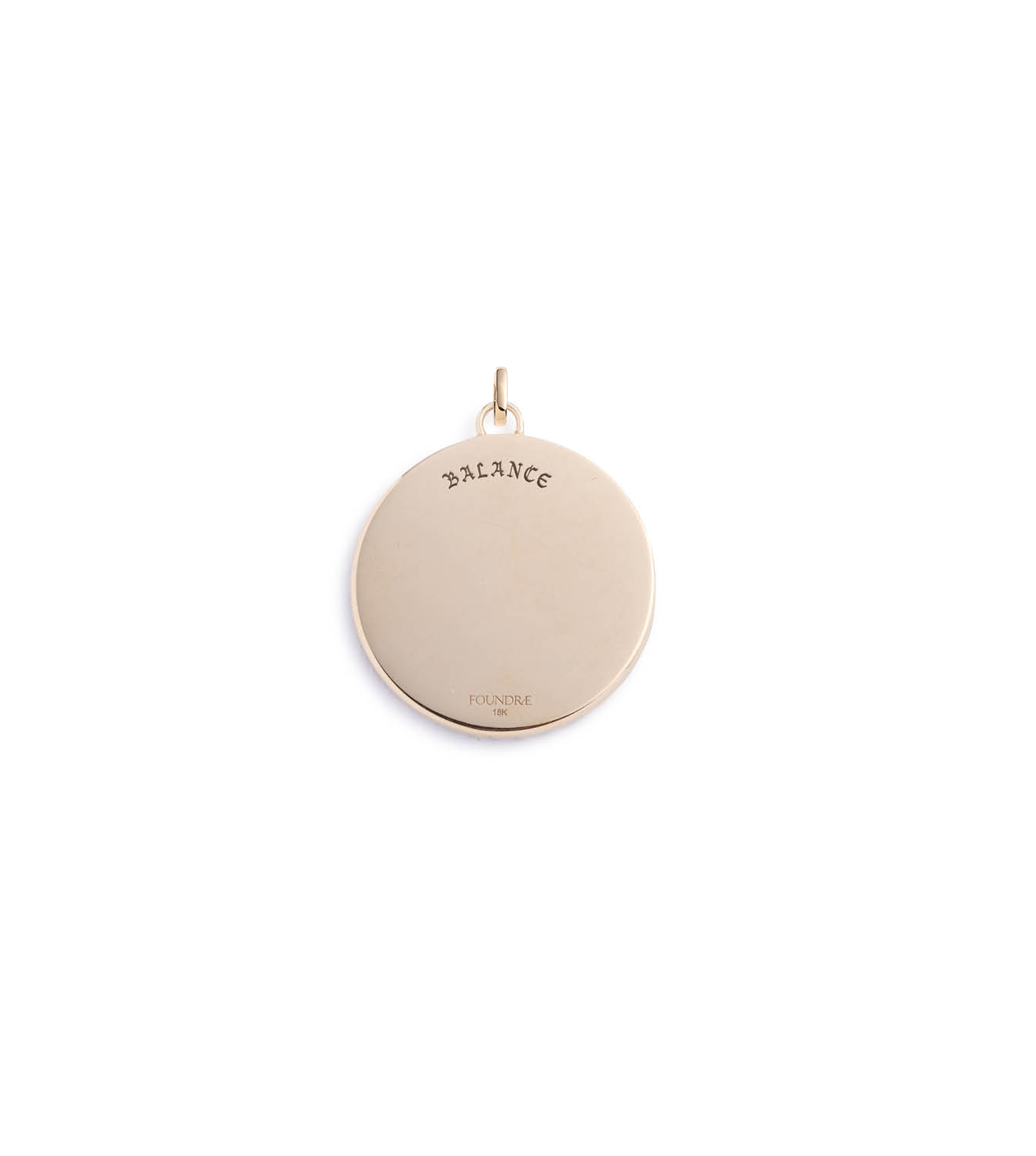 Balance : Large Specialty Medallion with Oval Pushgate