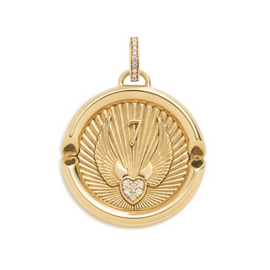 Beloved with Wings We Fly : Large Specialty Medallion with Annex Link