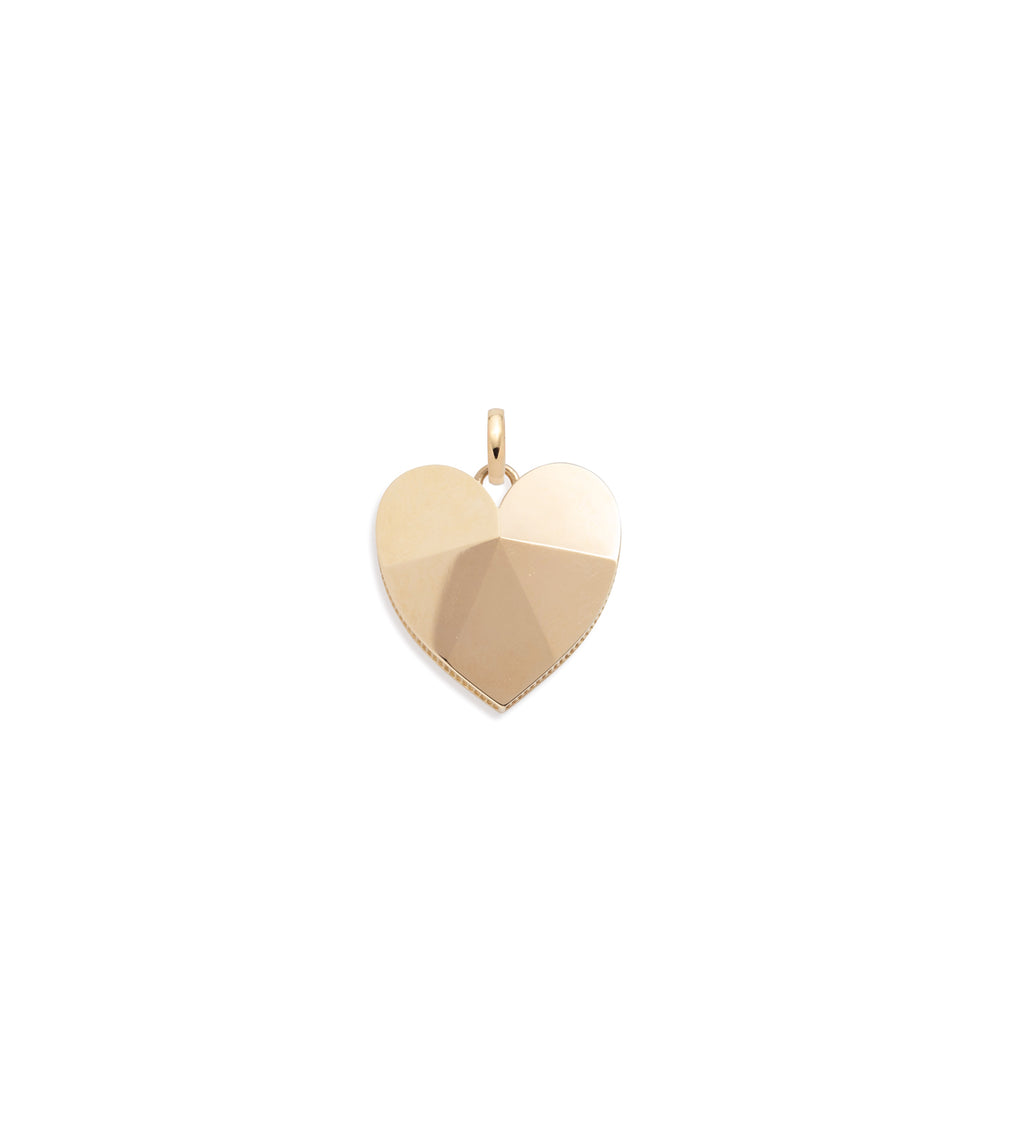 True Love : Facets of Love Pendant with Oval Pushgate view 1