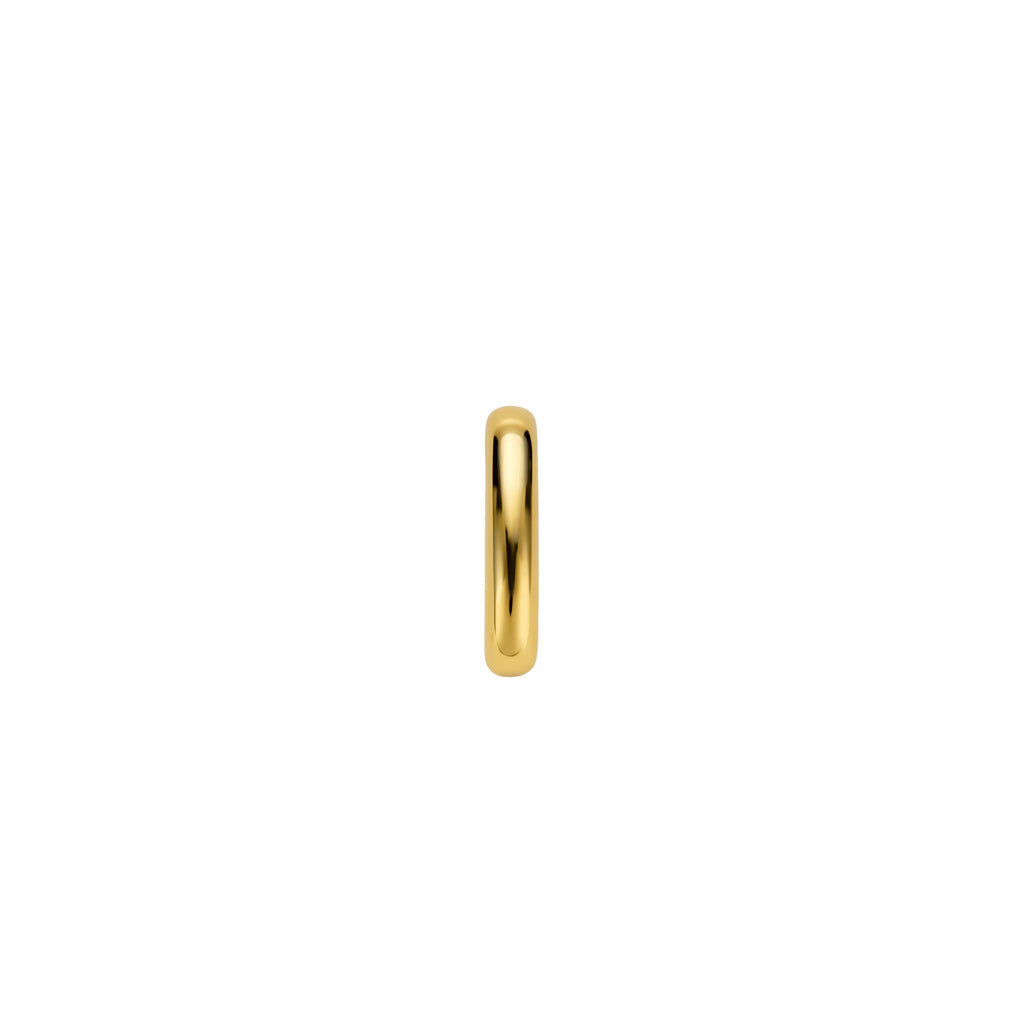 True Love | Oval Heart Slide | 18K Yellow Gold view 2
