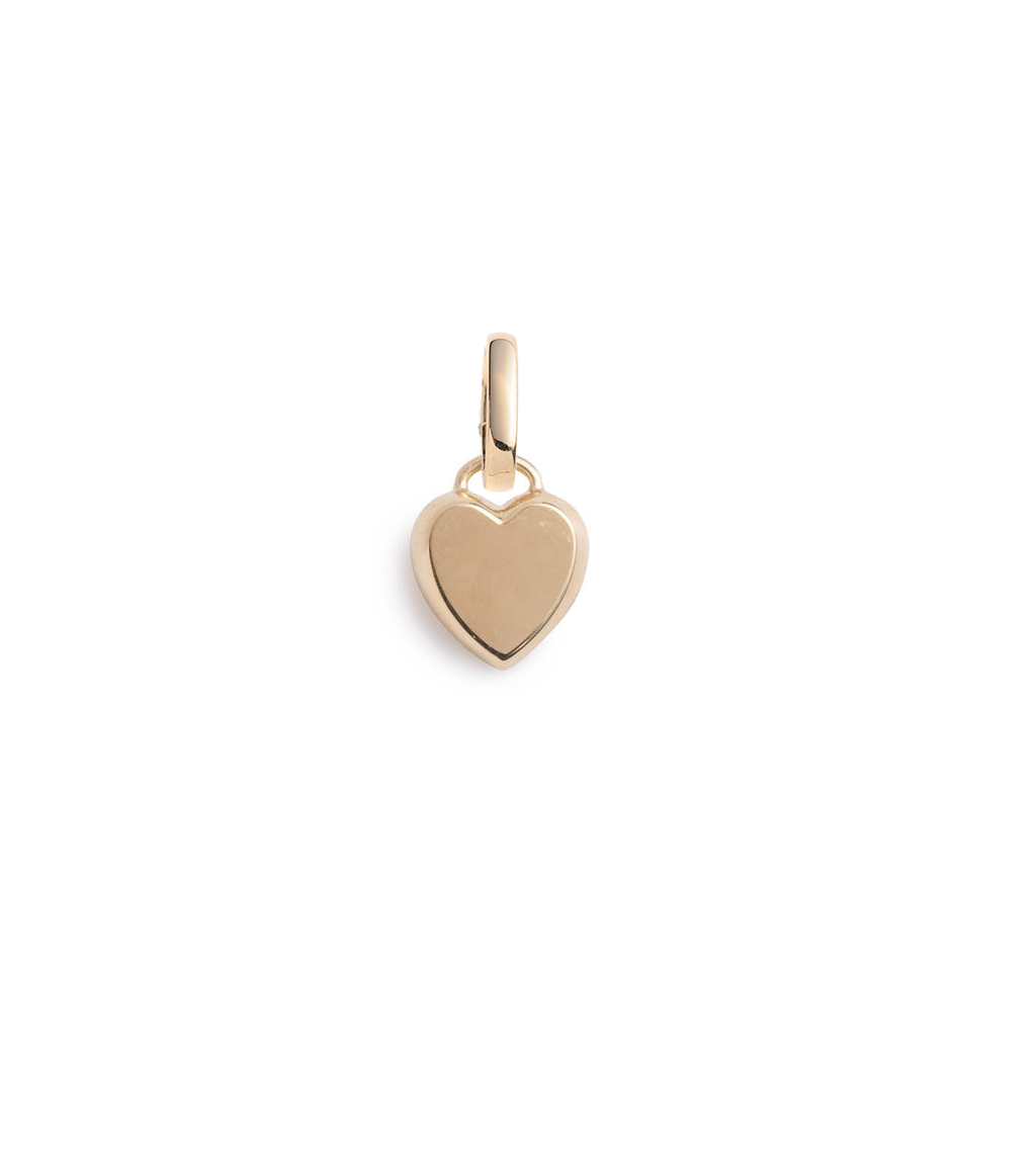 True Love : Petite Heart Ingot with Oval Pushgate view 1