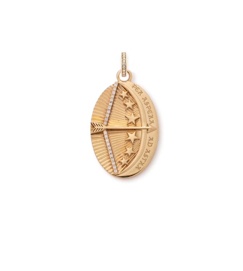 18K Yellow Gold Dream Oval Medallion : in Yellow Gold with an Annex Link – FoundRae