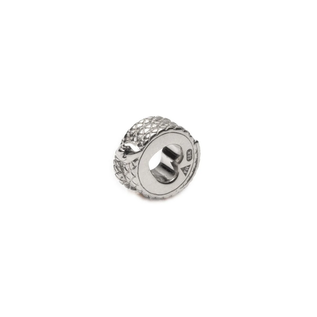 Snake - Wholeness : Heart Beat White Gold view 1