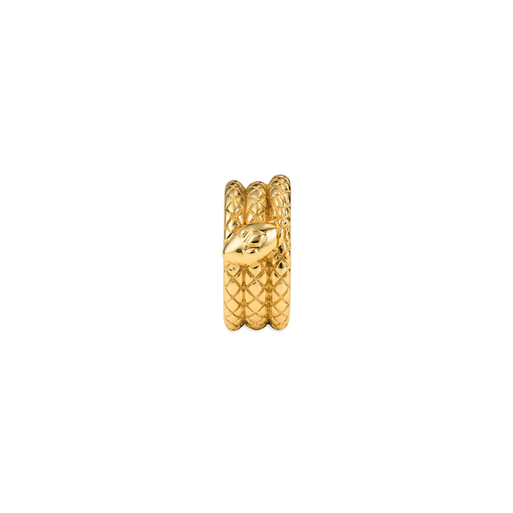 Wholeness | Snake Heart Beat | 18K Yellow Gold view 2