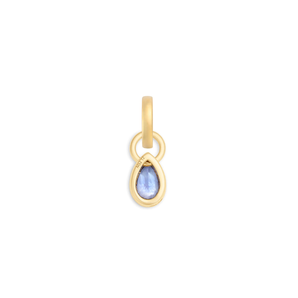 18K Yellow Gold True Love | Forever & Always a Pair Pear Pendant | Tanzanite, 18K Yellow Gold – FoundRae view 3