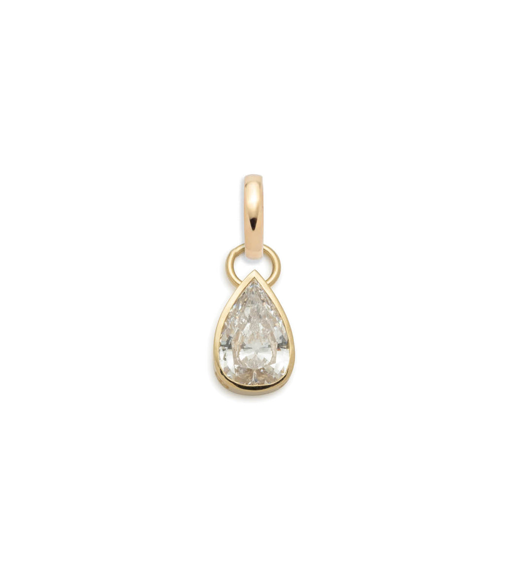 Forever & Always a Pair - Love : 2ct Diamond Pear Pendant with Annex Link view 1