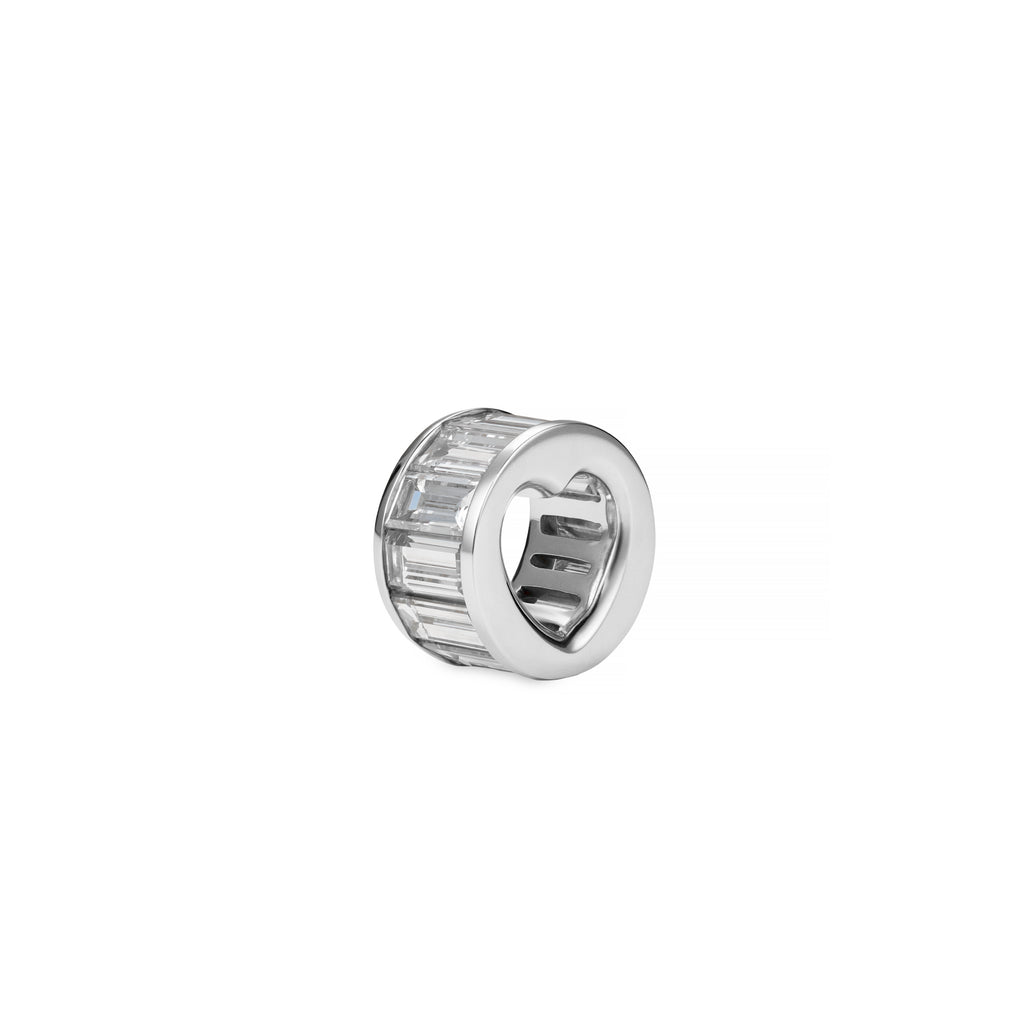 True Love | Baguette Heart Beat | Diamond, 18K White Gold view 1