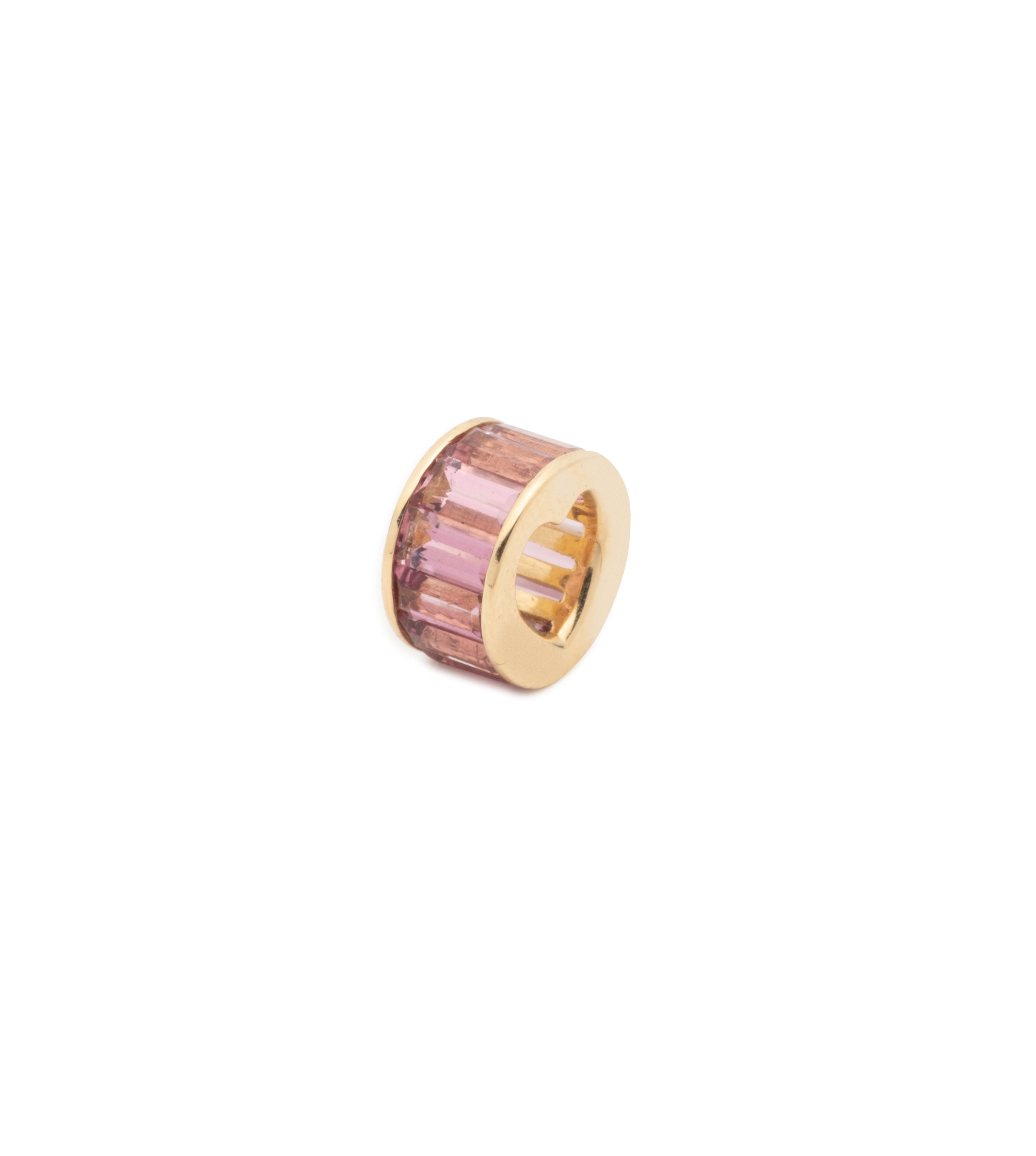 Baguette Pink Tourmaline - Love : Heart Beat