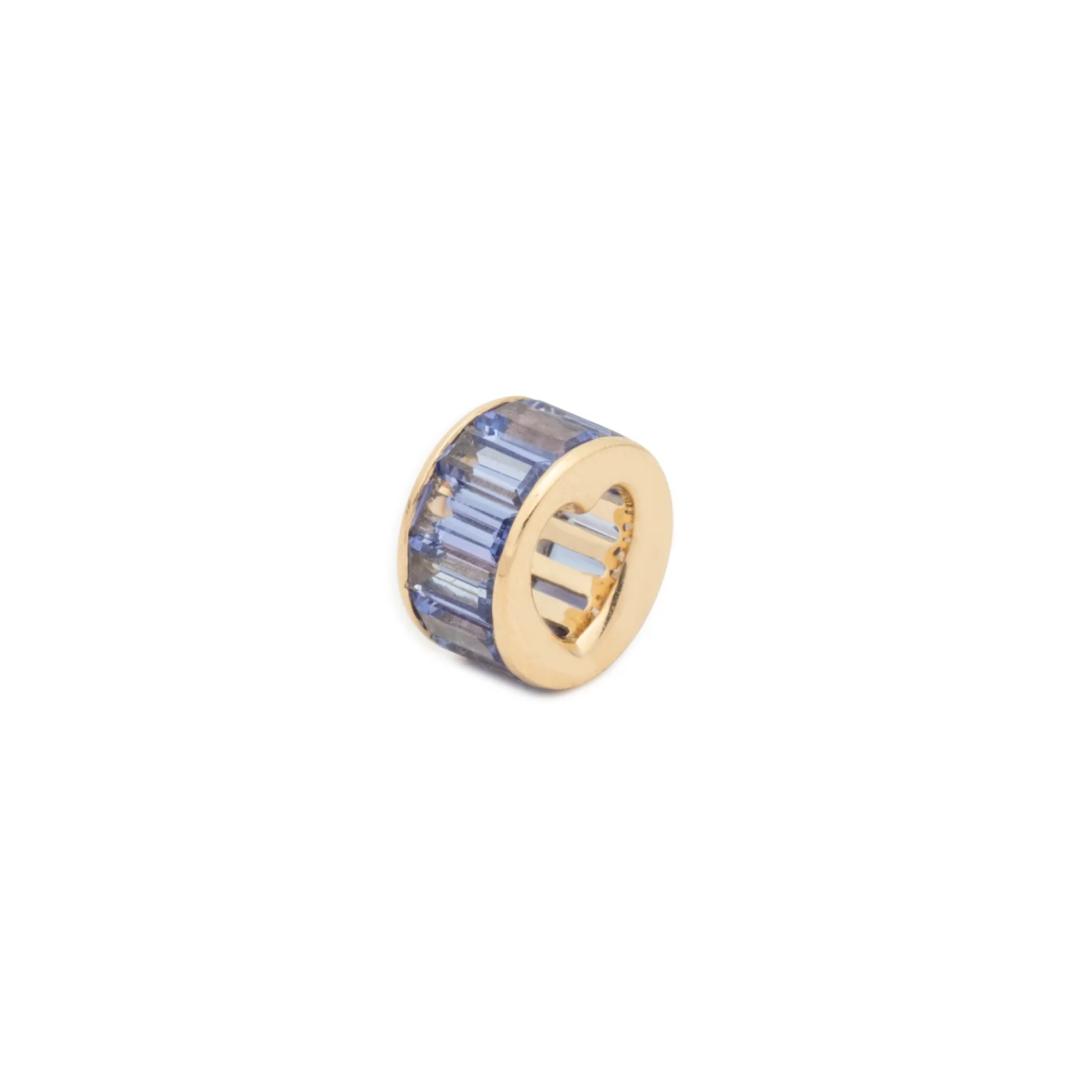 true love | baguette heart beat | tanzanite, yellow gold