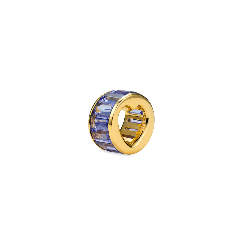 True Love | Baguette Heart Beat | Tanzanite, 18K Yellow Gold view 1