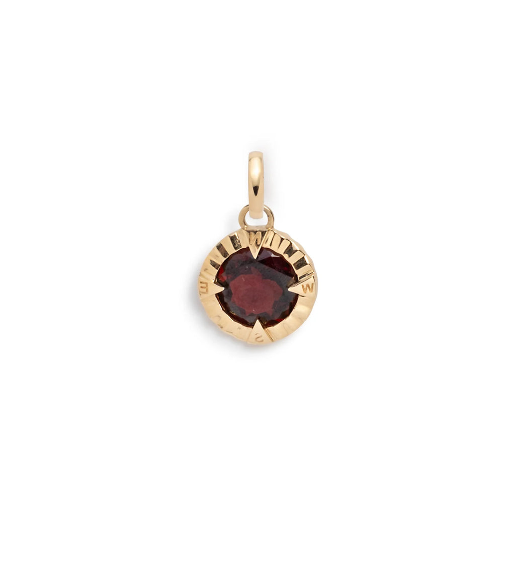 Internal Compass : Garnet Gemstone with Annex Link view 1