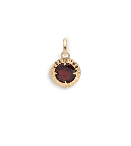 Internal Compass : Garnet Gemstone with Annex Link