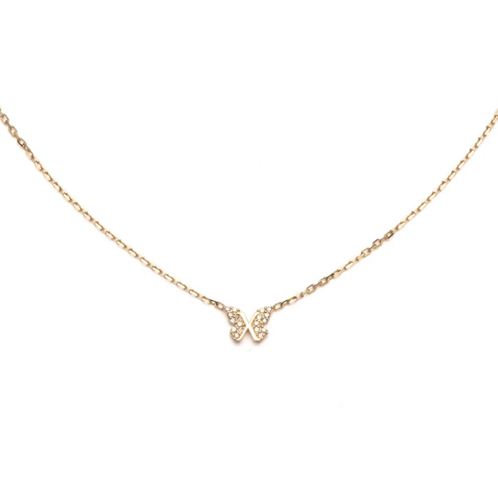 Butterfly - Reverie : Mini Symbol Stationary Necklace view 1