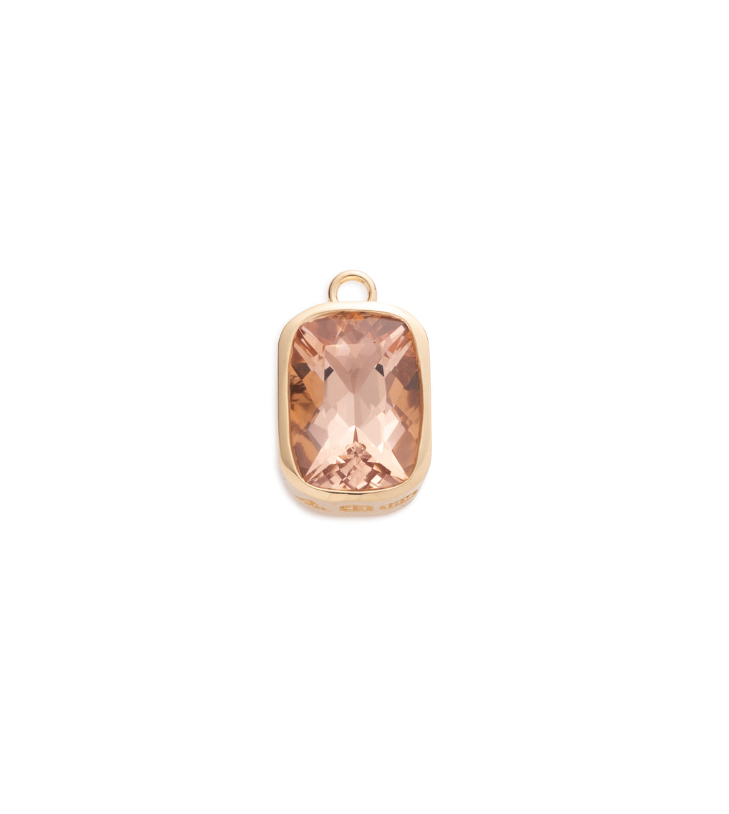 10.18 ct Morganite - Internal Compass : One of A Kind Gemstone Pendant view 1