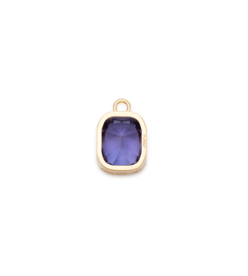 18K Yellow Gold 9.98 ct Tanzanite - Internal Compass : One of A Kind Gemstone Pendant – FoundRae